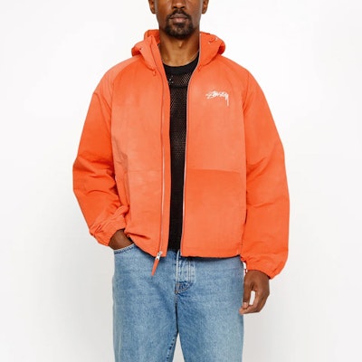 Stüssy Stussy Fall 2024 Beach Shell Transparent Ripstop Logo Zip Jacket Unisex Retro Style 115779 20