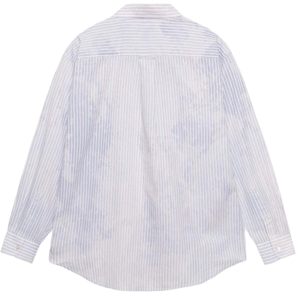Stüssy Stussy Fall 2024 Striped Pearl Button Long Sleeve Vintage Unisex Shirt. 1110335 圖 3