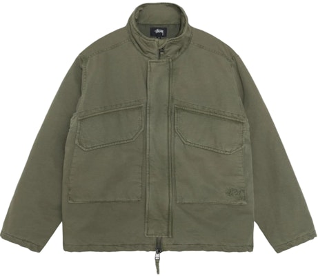 Jaket Retro Longgar Unisex Stüssy Stussy Fall 2024 dengan Logo Bordir. 115782 Buy Jaket Retro Longgar Unisex Stüssy Stussy Fall 2024 dengan Logo Bordir. 115782