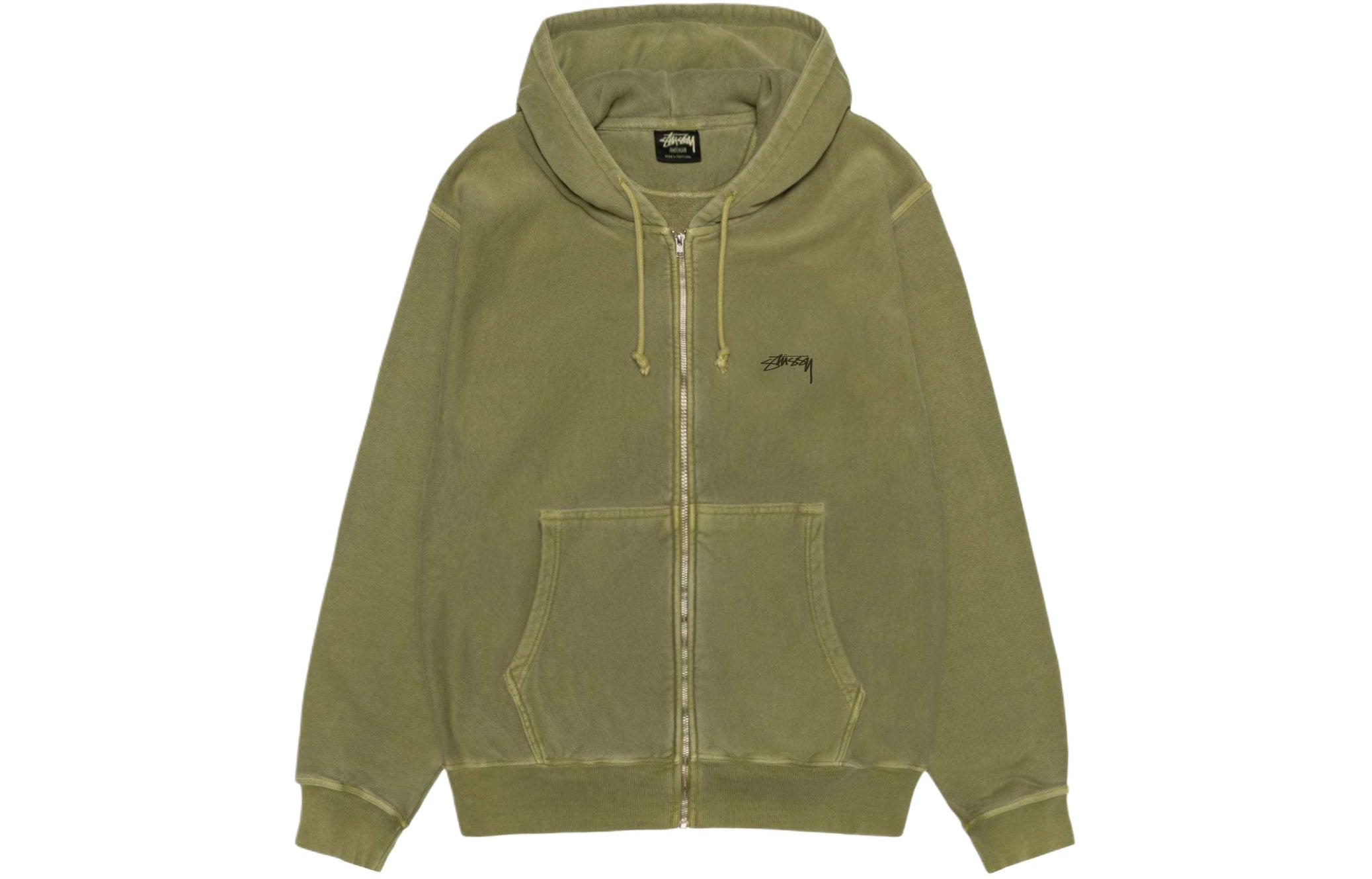 Stüssy Stussy Fall 2024 Vintage Logo Oversized Zip-Up Fleece Hoodie Unisex. 1975021 圖 12