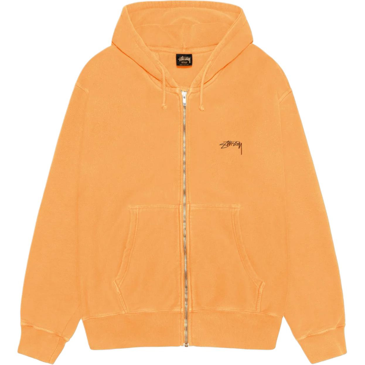 Stüssy Stussy Fall 2024 Vintage Logo Oversized Zip-Up Fleece Hoodie Unisex. 1975021 圖 14