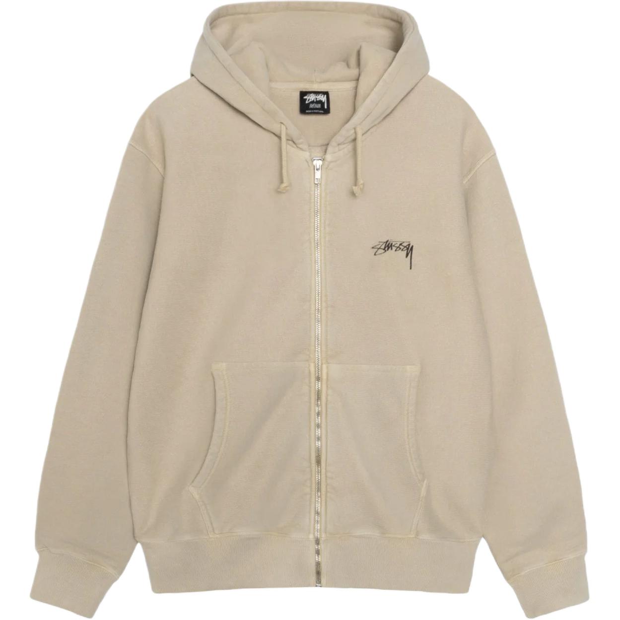 Stüssy Stussy Fall 2024 Vintage Logo Oversized Zip-Up Fleece Hoodie Unisex. 1975021 圖 2