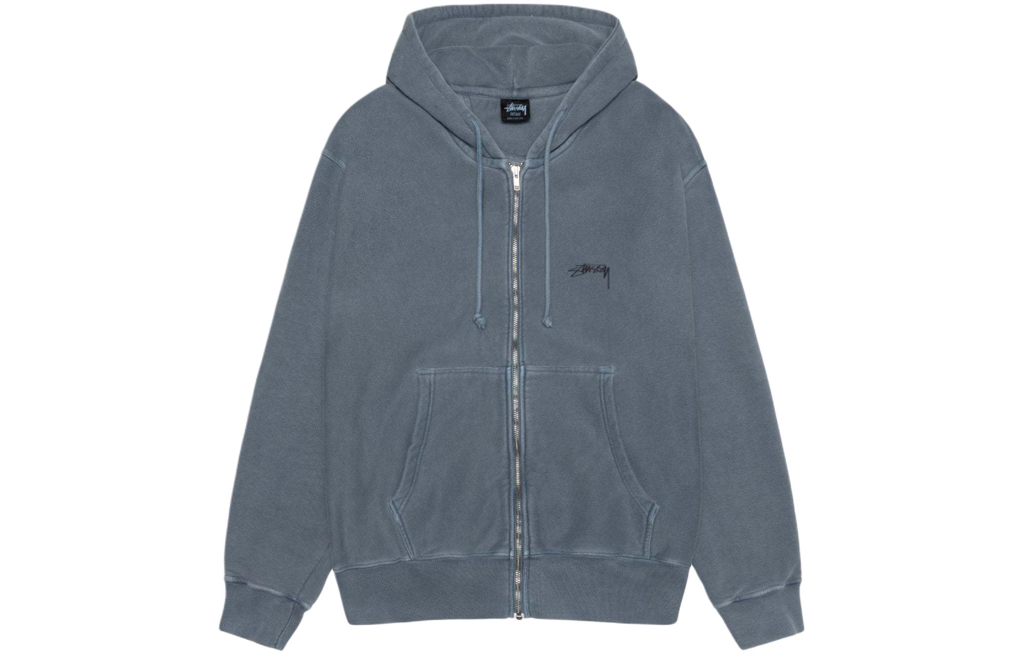 Stüssy Stussy Fall 2024 Vintage Logo Oversized Zip-Up Fleece Hoodie Unisex. 1975021 圖 6