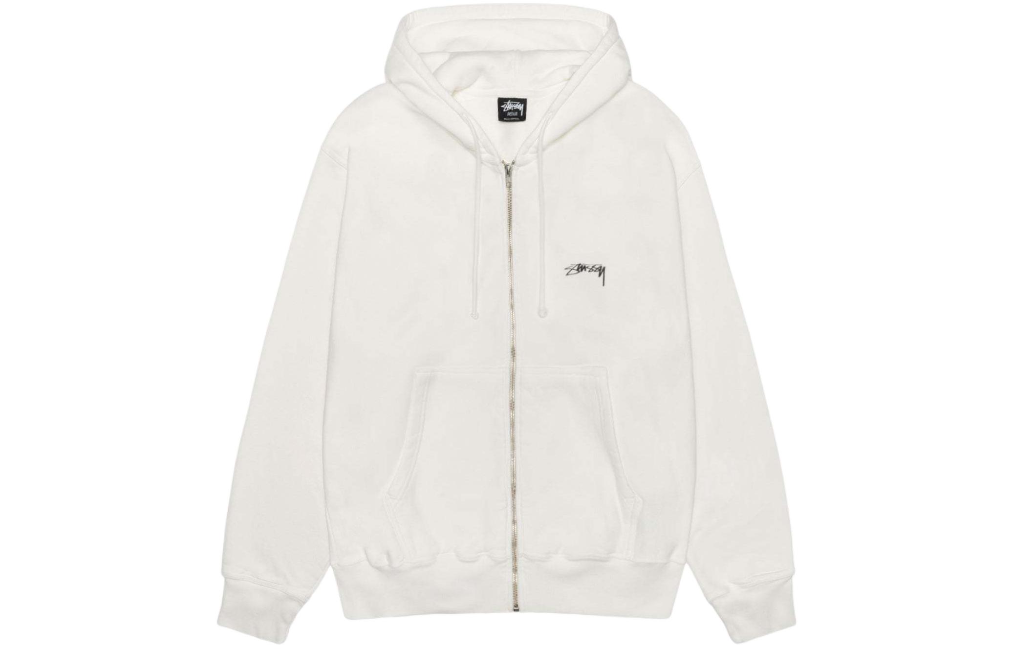 Stüssy Stussy Fall 2024 Vintage Logo Oversized Zip-Up Fleece Hoodie Unisex. 1975021 圖 8