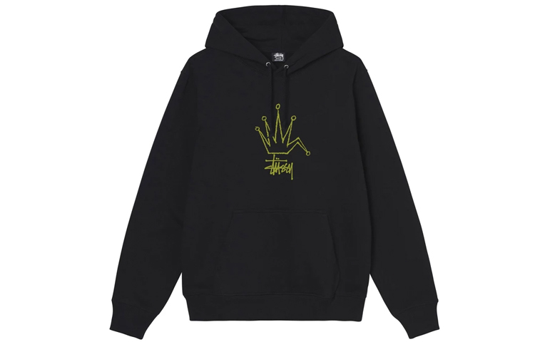 Stüssy Stussy FW21 Broken Crown Hoodie Vintage Pullover Unisex. 1924738 圖 2