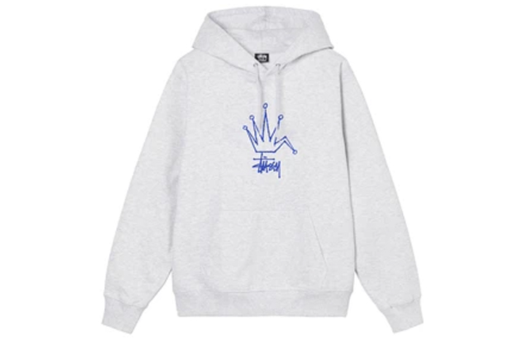 Stüssy Stussy FW21 Broken Crown Hoodie Vintage Pullover Unisex. 1924738 圖 4
