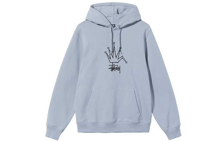 Stüssy Stussy FW21 Broken Crown Hoodie Vintage Pullover Unisex. 1924738 圖 6