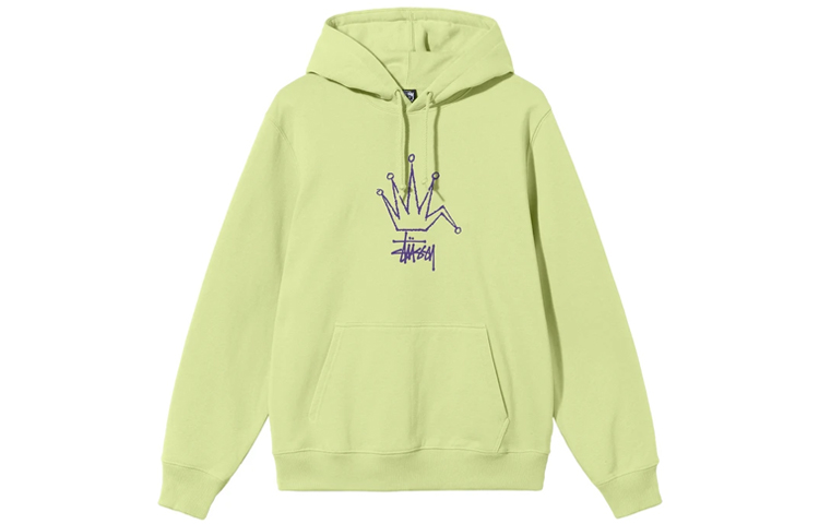 Stüssy Stussy FW21 Broken Crown Hoodie Vintage Pullover Unisex. 1924738 圖 8