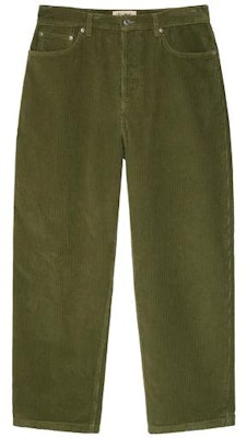 Stüssy FW21 復古燈芯絨直筒牛仔褲 男女款 潮流復古長褲 116509f Cheap Stüssy FW21 復古燈芯絨直筒牛仔褲 男女款 潮流復古長褲 116509f