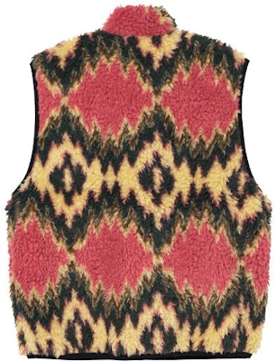 Stüssy FW21 Fillmore Sherpa Vest Retro Unisex Fleece Multicolor. 1184361 Lookbook Stüssy FW21 Fillmore Sherpa Vest Retro Unisex Fleece Multicolor. 1184361