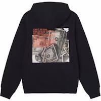 Stüssy Stussy FW21 Paid In Full Hoodie Black - Vintage Dollar Print Pullover for Men. 3923754 Stüssy Stussy FW21 Paid In Full Hoodie Black - Vintage Dollar Print Pullover for Men. 3923754