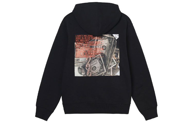 Order Stüssy FW21 黑色連帽衫 - 復古美金印花男款外套 3923754