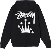 Stüssy Stussy FW21 Stock Crown Logo Hoodie Vintage Style Unisex Pullover Sweater. 1924715 Stüssy Stussy FW21 Stock Crown Logo Hoodie Vintage Style Unisex Pullover Sweater. 1924715