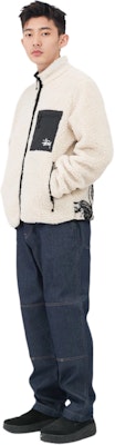 Stüssy Stussy FW21 Venus Jacquard Sherpa Jacket Cream Unisex Retro Fleece Fall Edition 118437F Shop Stüssy Stussy FW21 Venus Jacquard Sherpa Jacket Cream Unisex Retro Fleece Fall Edition 118437F