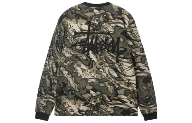 Stüssy Stussy FW22  Letter Print Crewneck Pullover Long Sleeve Sweatshirt. 1140336 圖 2