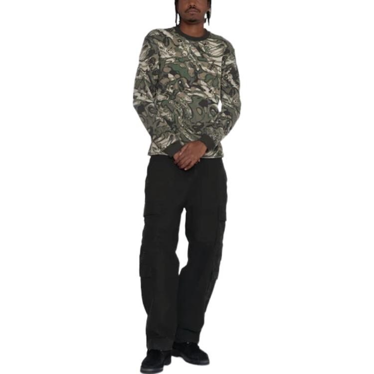 Stüssy Stussy FW22  Letter Print Crewneck Pullover Long Sleeve Sweatshirt. 1140336 圖 4