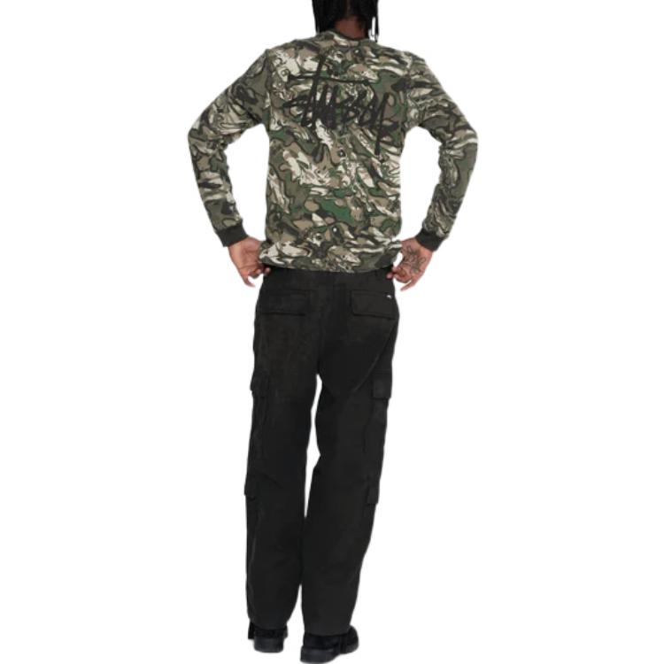 Stüssy Stussy FW22  Letter Print Crewneck Pullover Long Sleeve Sweatshirt. 1140336 圖 6