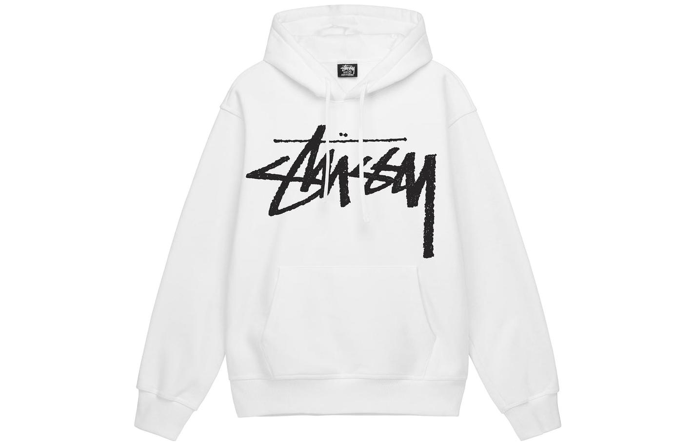 Stüssy Stussy FW22 Big Stock Logo Hoodie – Unisex Vintage Style Pullover Sweatshirt 1924843