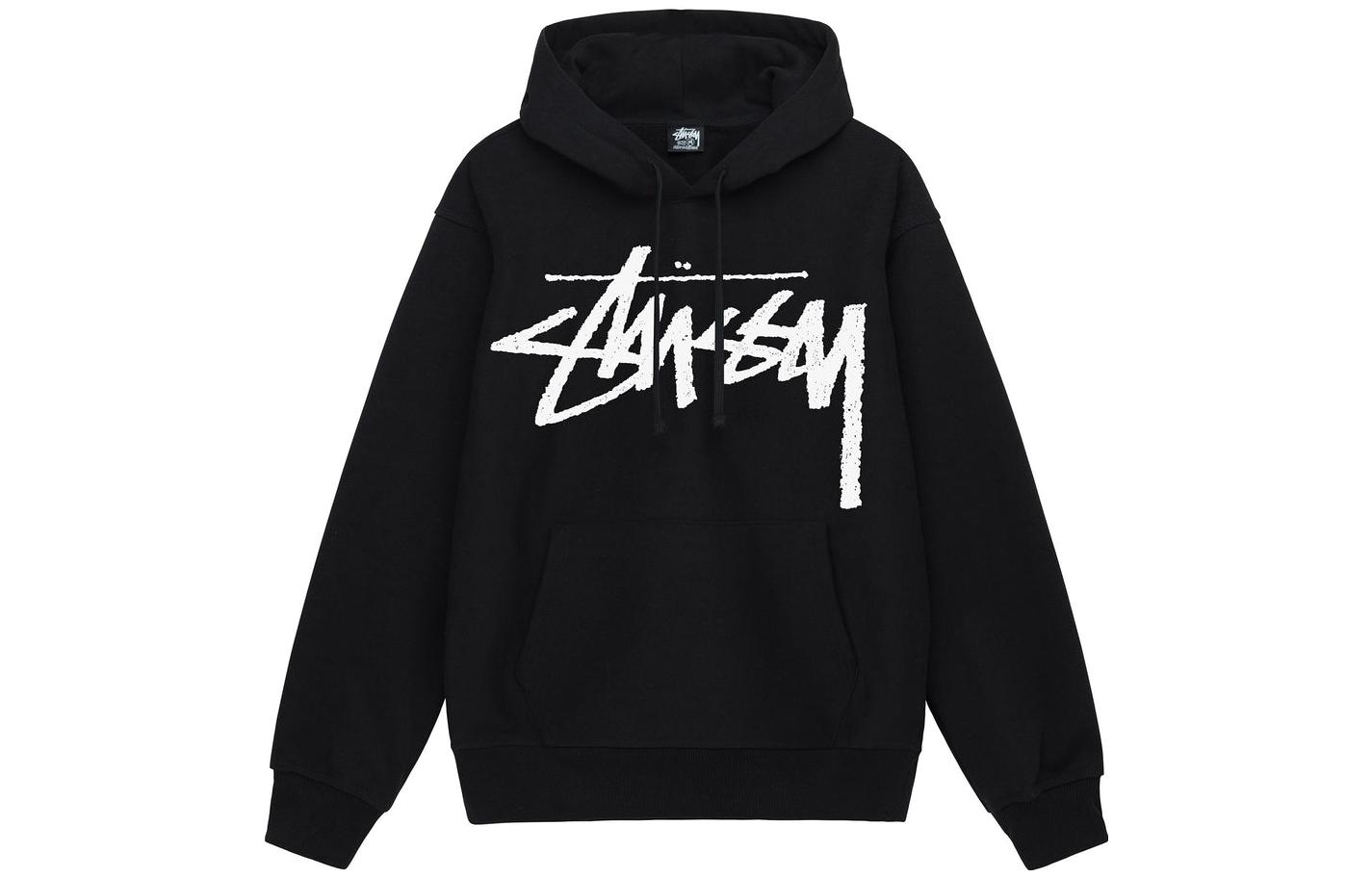 Stüssy Stussy FW22 Big Stock Logo Hoodie – Unisex Vintage Style Pullover Sweatshirt 1924843 圖 2