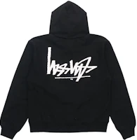 Stüssy Stussy FW22 Flipped Zip Hoodie Letter Print Vintage Unisex Sweatshirt. 1974895 Stüssy Stussy FW22 Flipped Zip Hoodie Letter Print Vintage Unisex Sweatshirt. 1974895