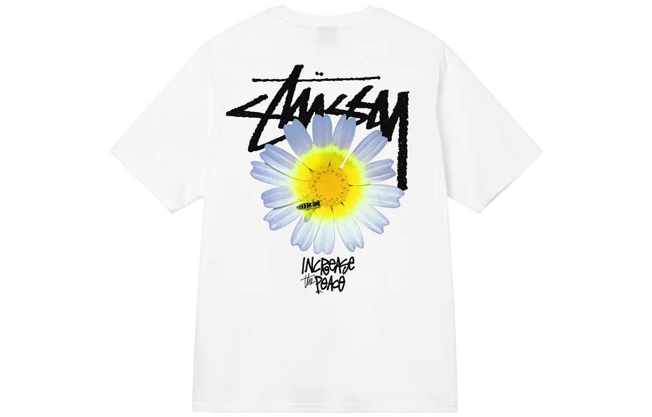 Stüssy Stussy FW22 ITP Flower Tee Daisy Print Vintage Unisex T-Shirt. 1904894
