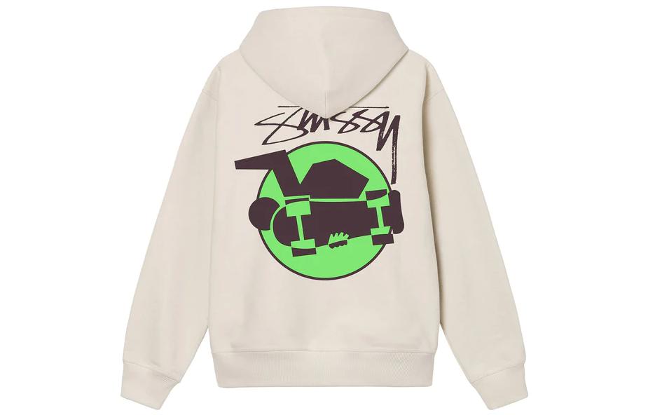 Stüssy Stussy FW22 Letter Logo Geometric Print Skate Hoodie Retro Unisex Sweatshirt. 1924824 圖 7