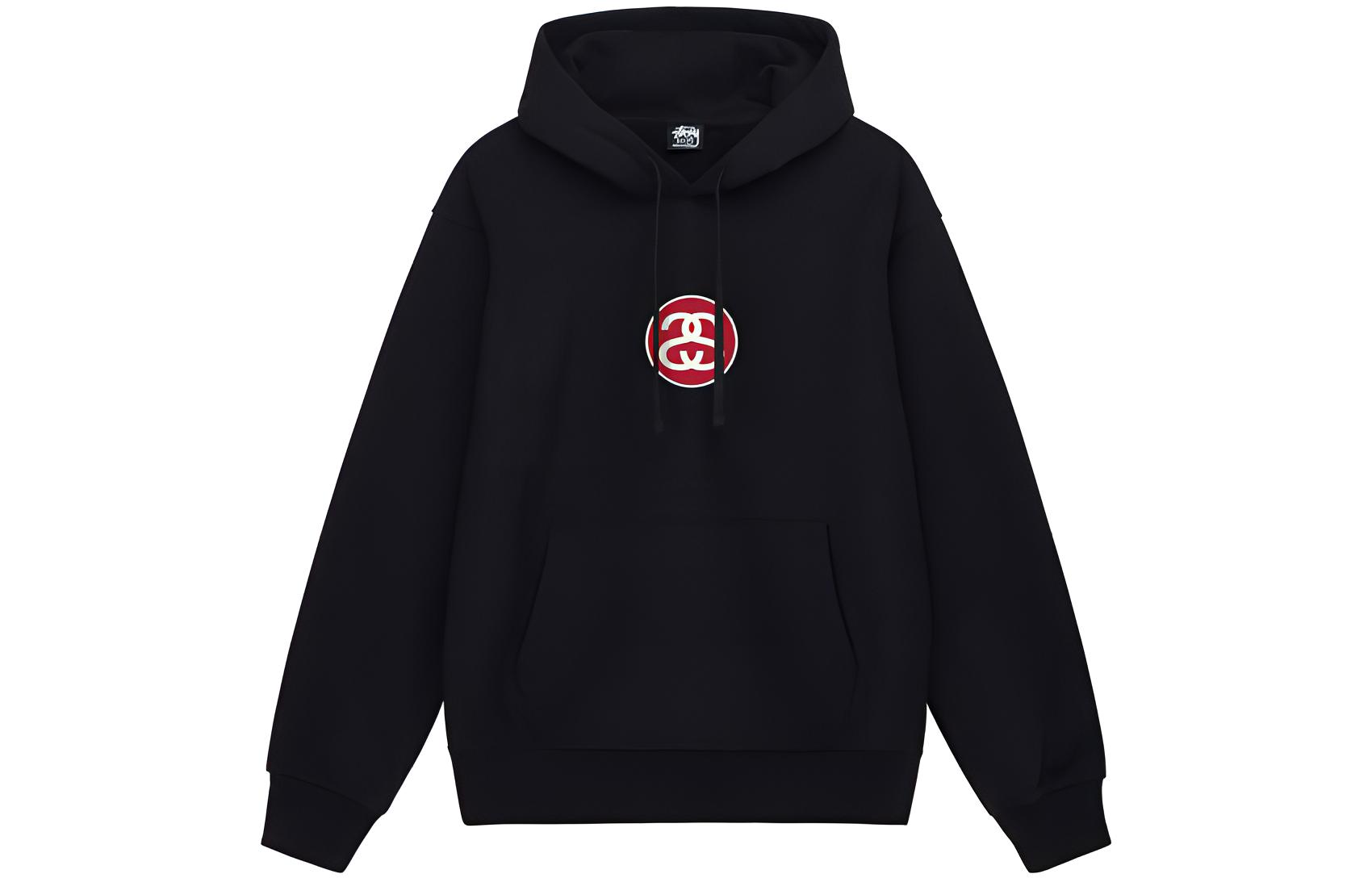 Stüssy Stussy FW22 Logo Print Hoodie Unisex Vintage American Style Sweatshirt. 1924825