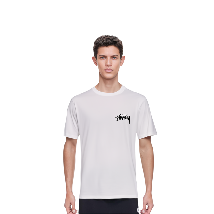 Stüssy Stussy FW22 Low Tide Tee Vintage Logo Graphic Crewneck Short Sleeve T-Shirt Men. 1904822 圖 8