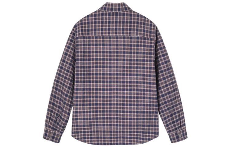 Stüssy Stussy FW22 Plaid Button-Up Long Sleeve Vintage Shirt Blue (). 1110268 圖 3
