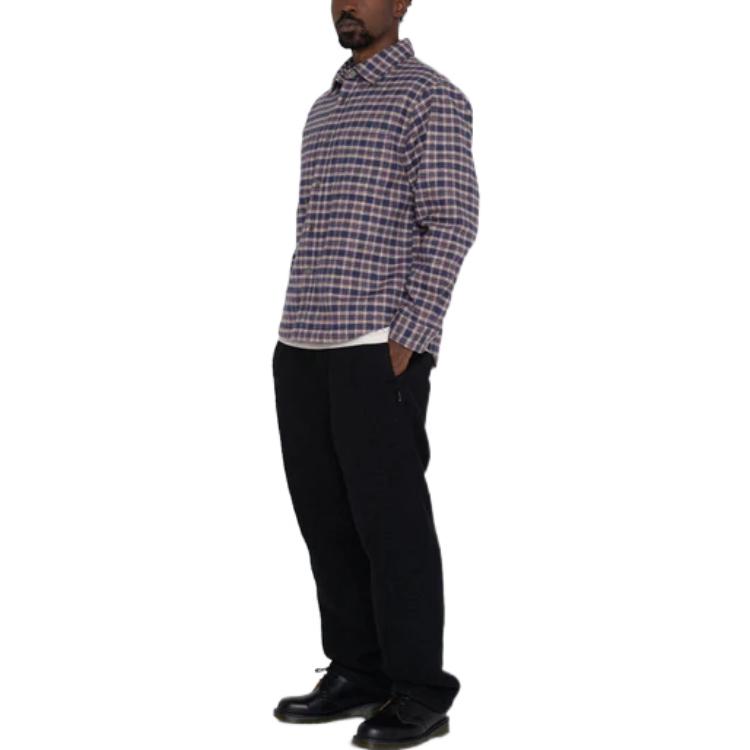 Stüssy Stussy FW22 Plaid Button-Up Long Sleeve Vintage Shirt Blue (). 1110268 圖 6