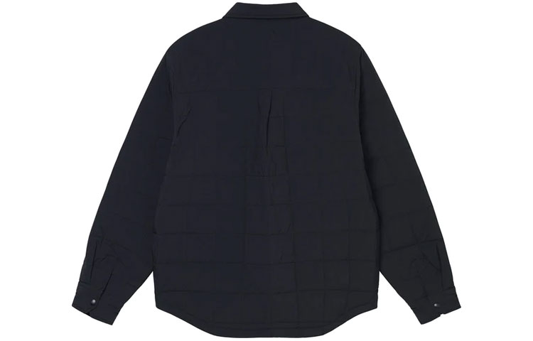 Stüssy Stussy FW22 Quilted Fatigue Shirt Unisex Retro Casual Long Sleeve. 1110250 圖 3