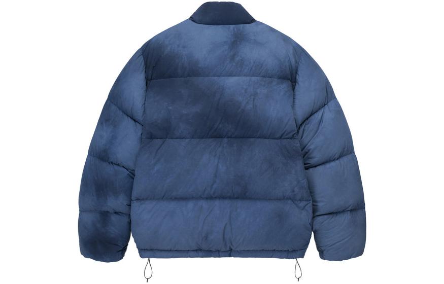 Cheap Stüssy FW22 回收尼龍紮染復古風男女羽絨外套。 115673