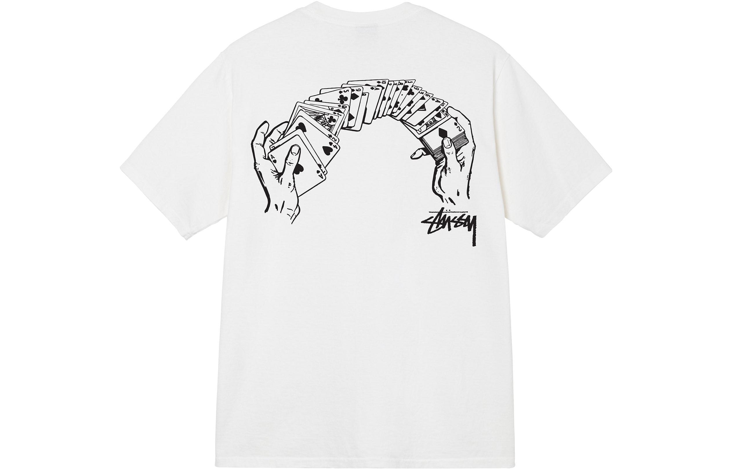 Stüssy Stussy FW22 Shuffle Pigment Dyed Tee Vintage Unisex Graphic T-Shirt. 1904892 圖 12