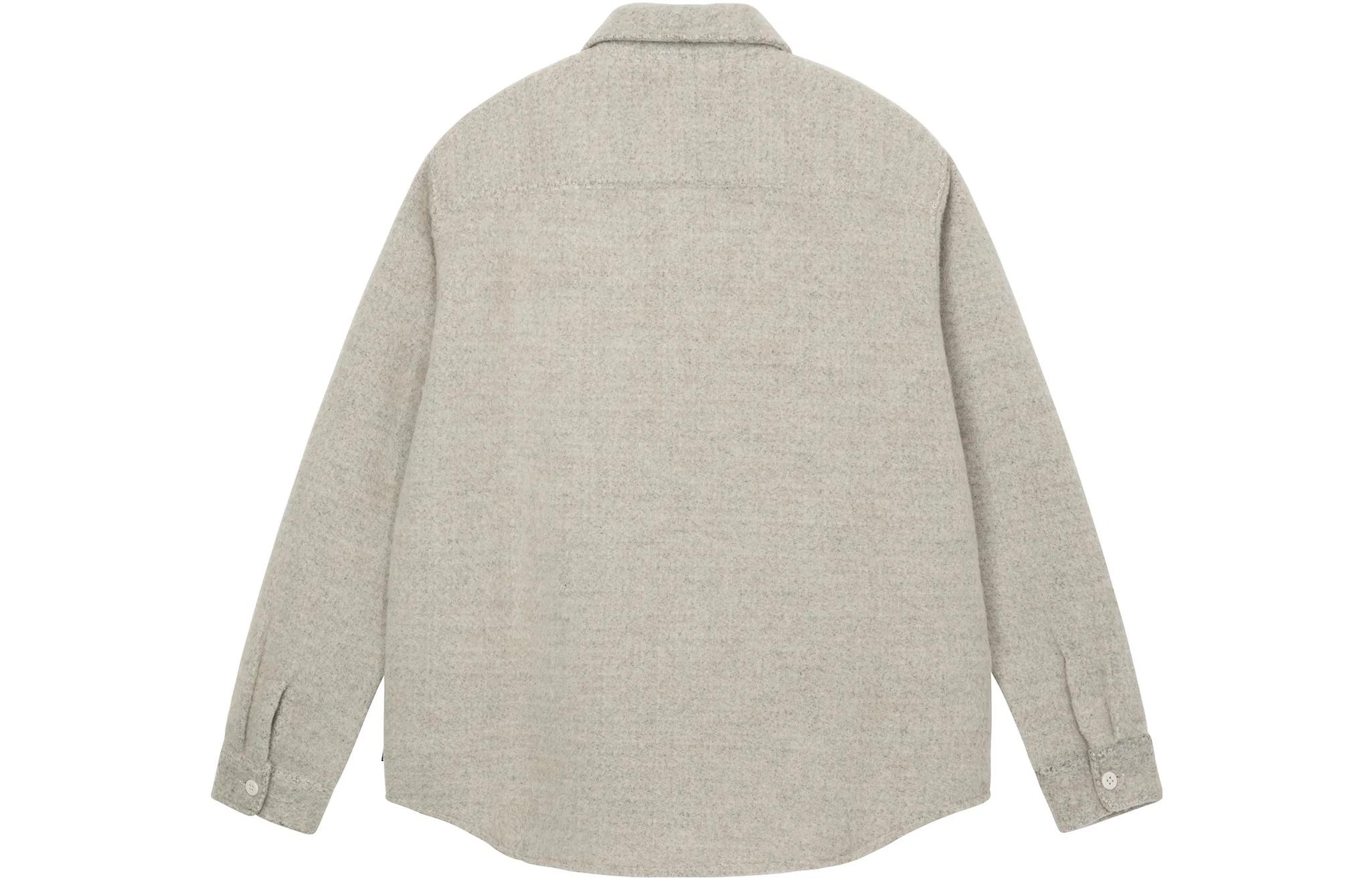 Stüssy Stussy FW22 Single-Breasted Long Sleeve Retro Shirt  Classic Style 1110260 圖 3