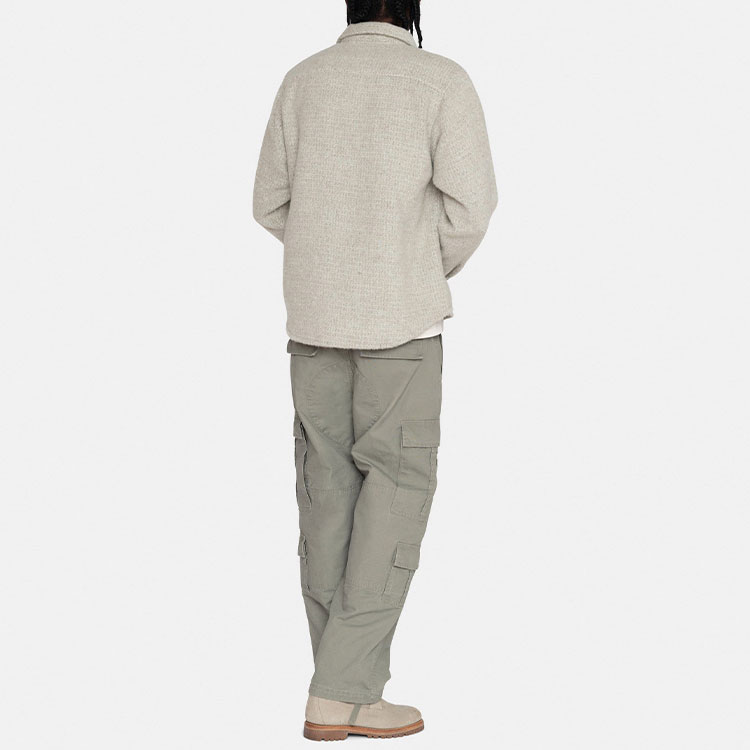 Stüssy Stussy FW22 Single-Breasted Long Sleeve Retro Shirt  Classic Style 1110260 圖 5