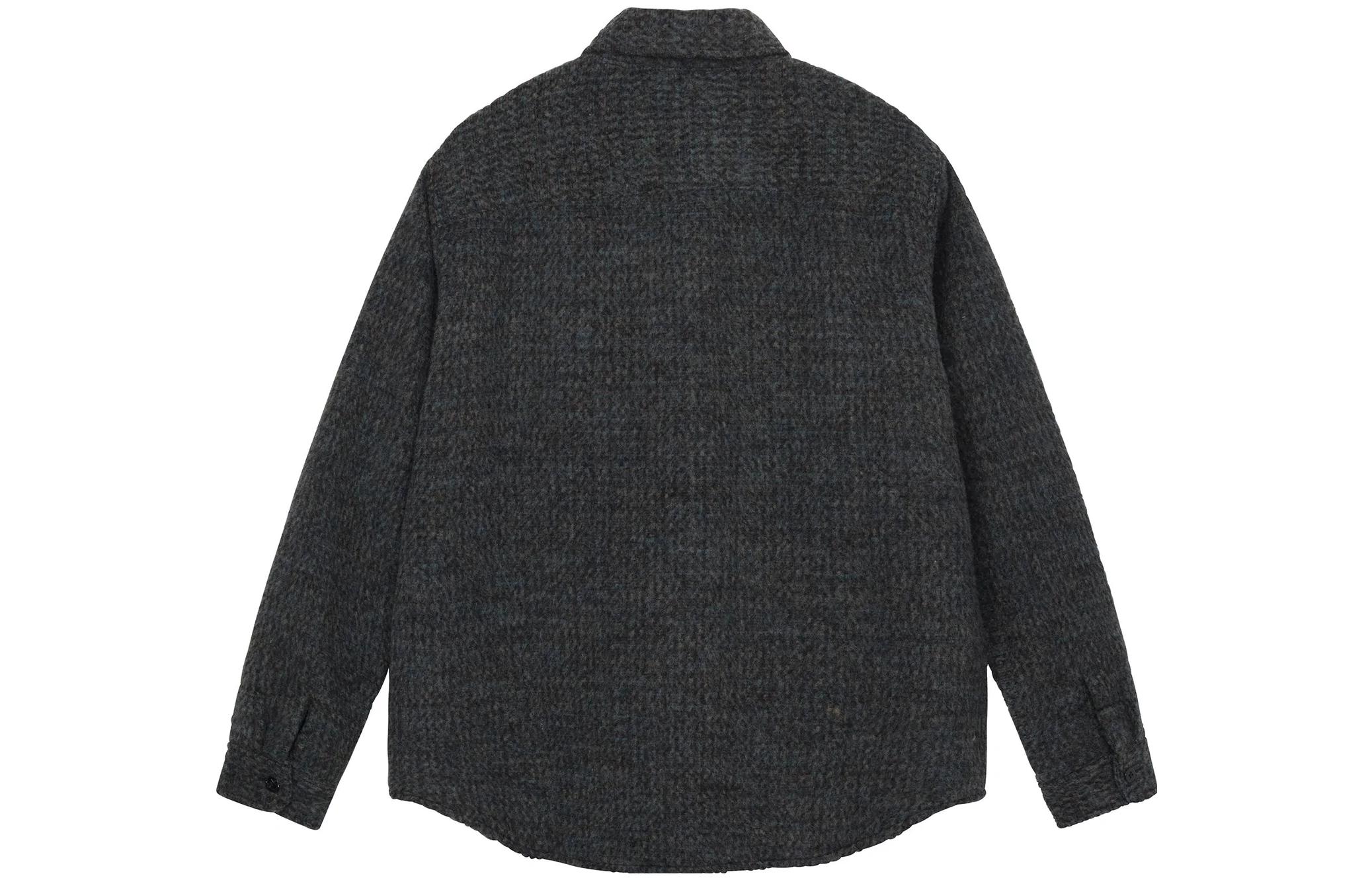 Stüssy Stussy FW22 Single-Breasted Long Sleeve Retro Shirt  Classic Style 1110260 圖 7