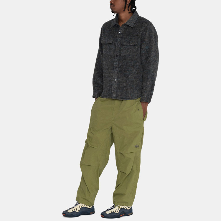 Stüssy Stussy FW22 Single-Breasted Long Sleeve Retro Shirt  Classic Style 1110260 圖 8