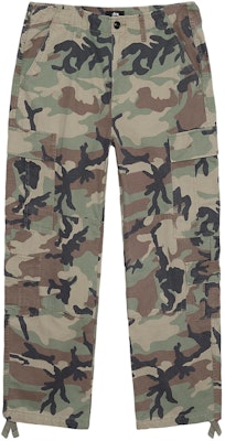 Pantalones Casuales Recortados Stüssy FW22 Color Sólido para Hombre. 116586 2