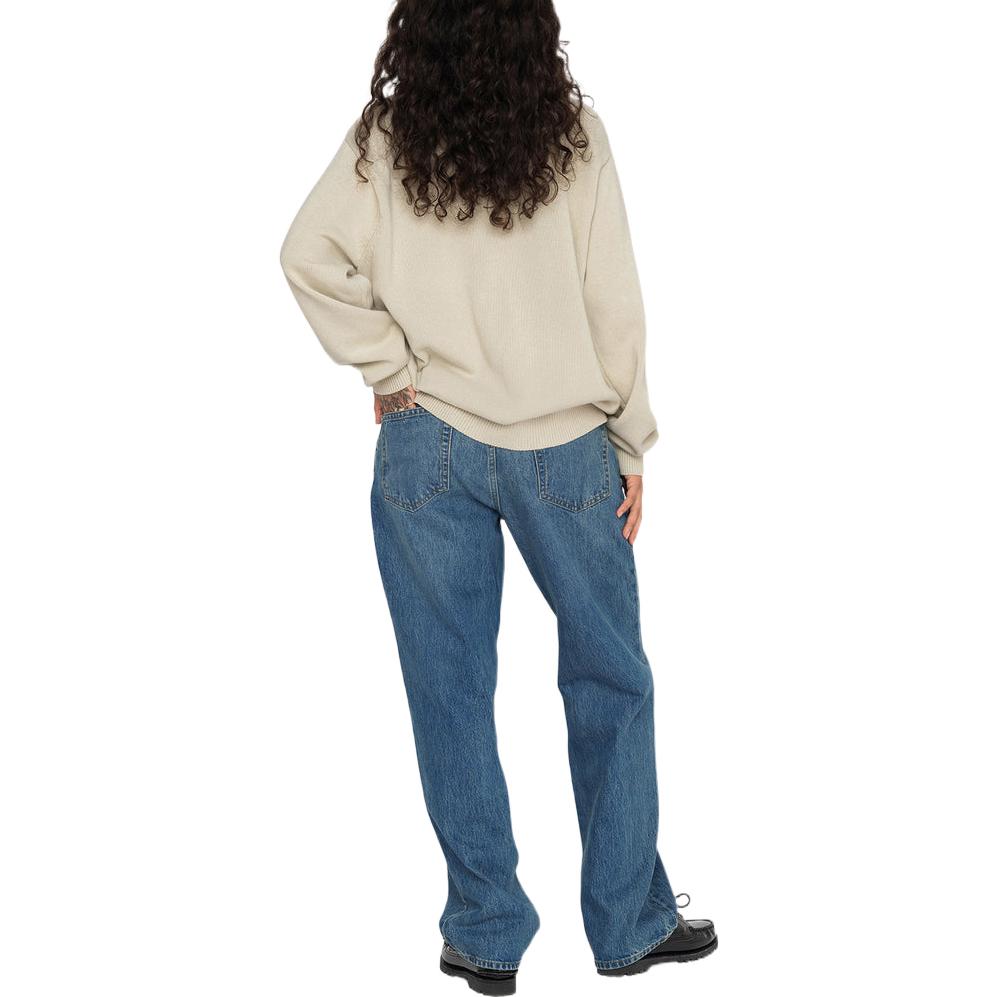 Stüssy Stussy FW22 Solid Skull Print Crewneck Vintage Sweater Unisex. 117154 圖 14