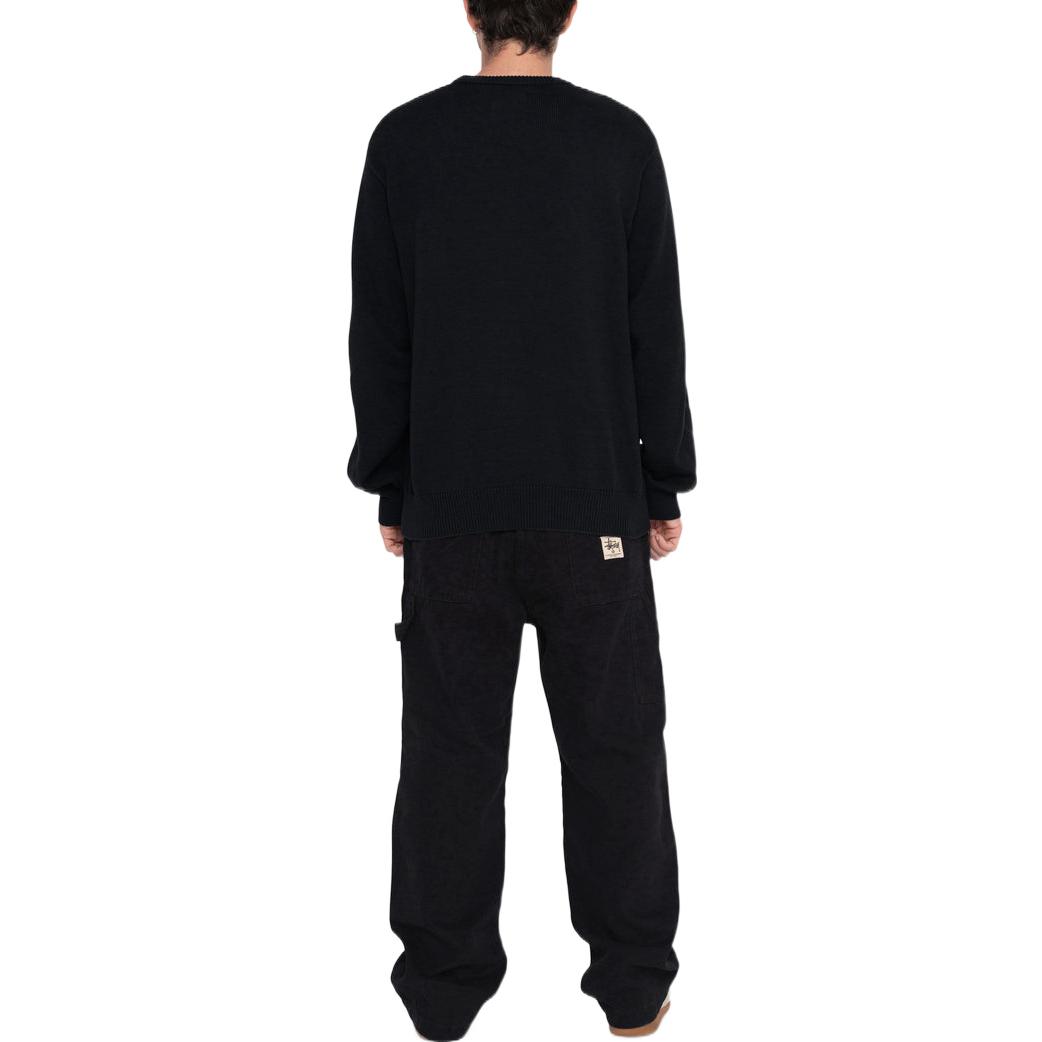 Stüssy Stussy FW22 Solid Skull Print Crewneck Vintage Sweater Unisex. 117154 圖 5