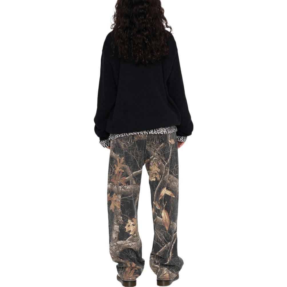 Stüssy Stussy FW22 Solid Skull Print Crewneck Vintage Sweater Unisex. 117154 圖 7