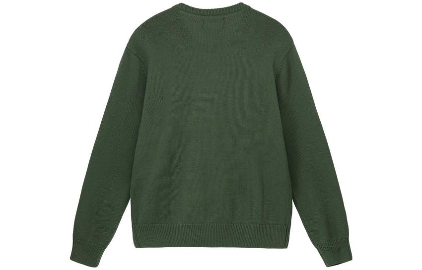 Stüssy Stussy FW22 Swirl Logo Curly S Sweater Retro Unisex Knit Pullover Crewneck. 117073 圖 3