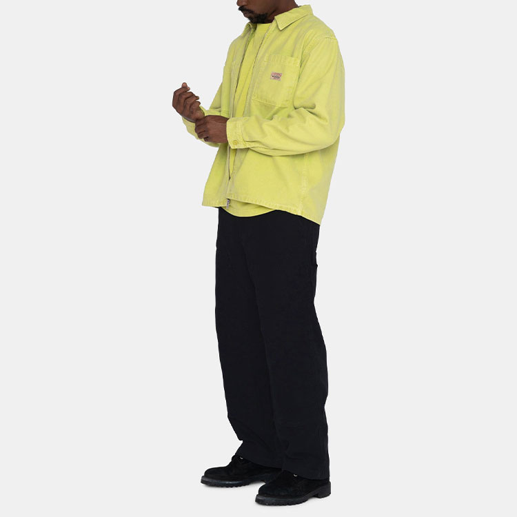 Stüssy Stussy FW22 Vintage Washed Black Zip-Up Long Sleeve Work Jacket  Retro Style 1110264 圖 15