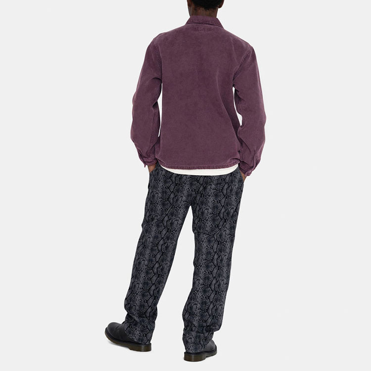 Stüssy Stussy FW22 Vintage Washed Black Zip-Up Long Sleeve Work Jacket  Retro Style 1110264 圖 19