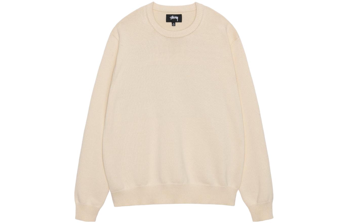 Stüssy Stussy FW23 Authentic Workgear Letter Knit Crewneck Sweater Unisex Vintage Style 117212 圖 7