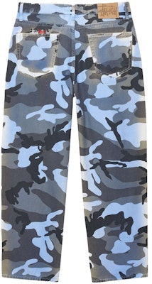 Stüssy Stussy FW23 BIG OL' JEAN Spray Dye Canvas Loose Fit Vintage Jeans Blue Unisex 116640 Lookbook Stüssy Stussy FW23 BIG OL' JEAN Spray Dye Canvas Loose Fit Vintage Jeans Blue Unisex 116640