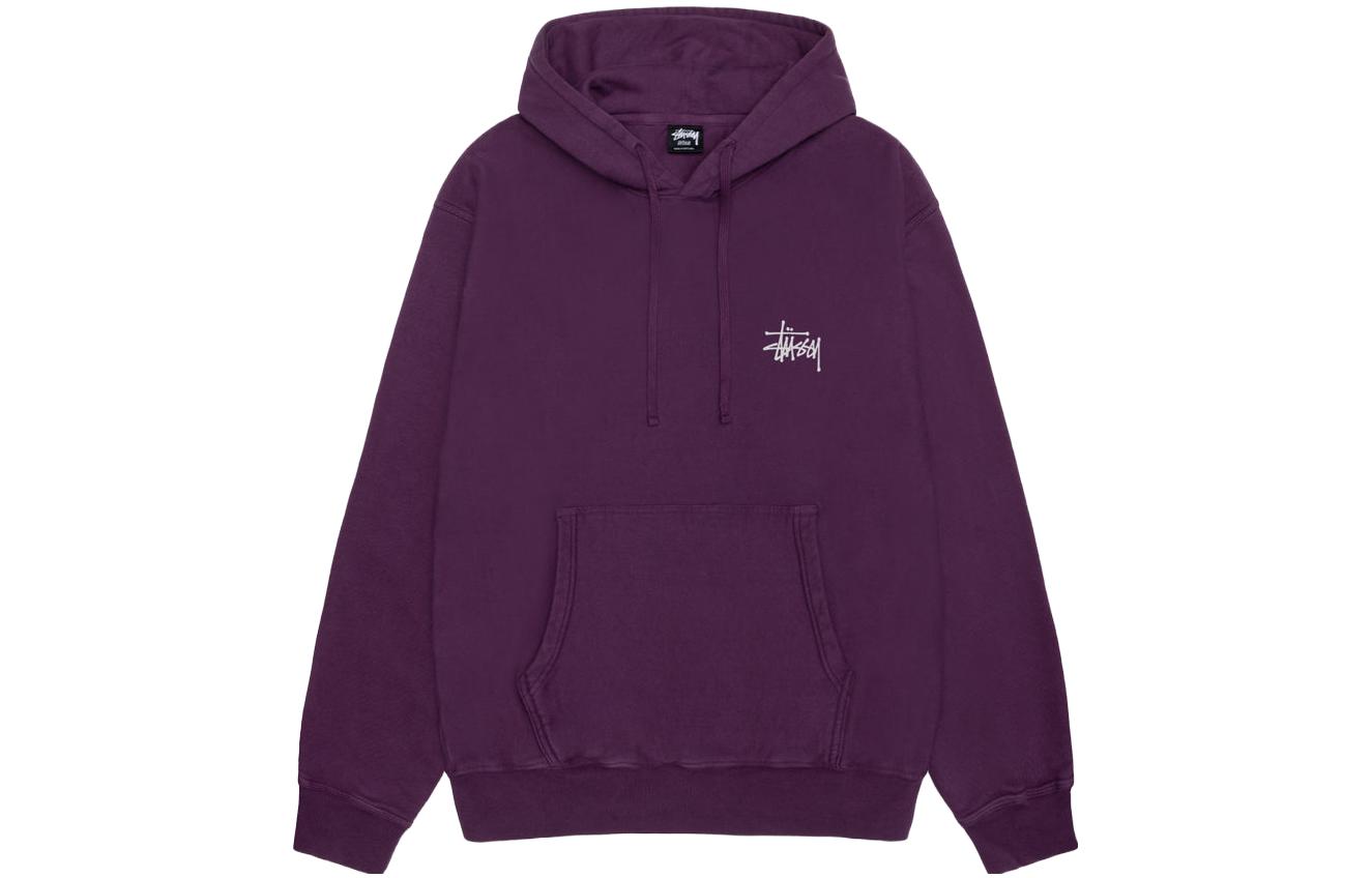 Stüssy Stussy FW23 Built Tough Pigment Dyed Hoodie Logo Lettering Unisex Retro Sweater. 1924994p 圖 7