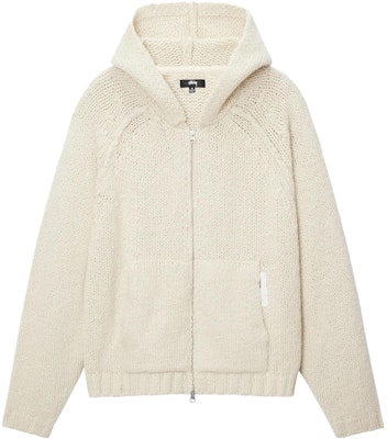 Stüssy Stussy FW23 Chunky Knit Zip Hoodie Unisex Vintage American Style Sweater. 117200 2