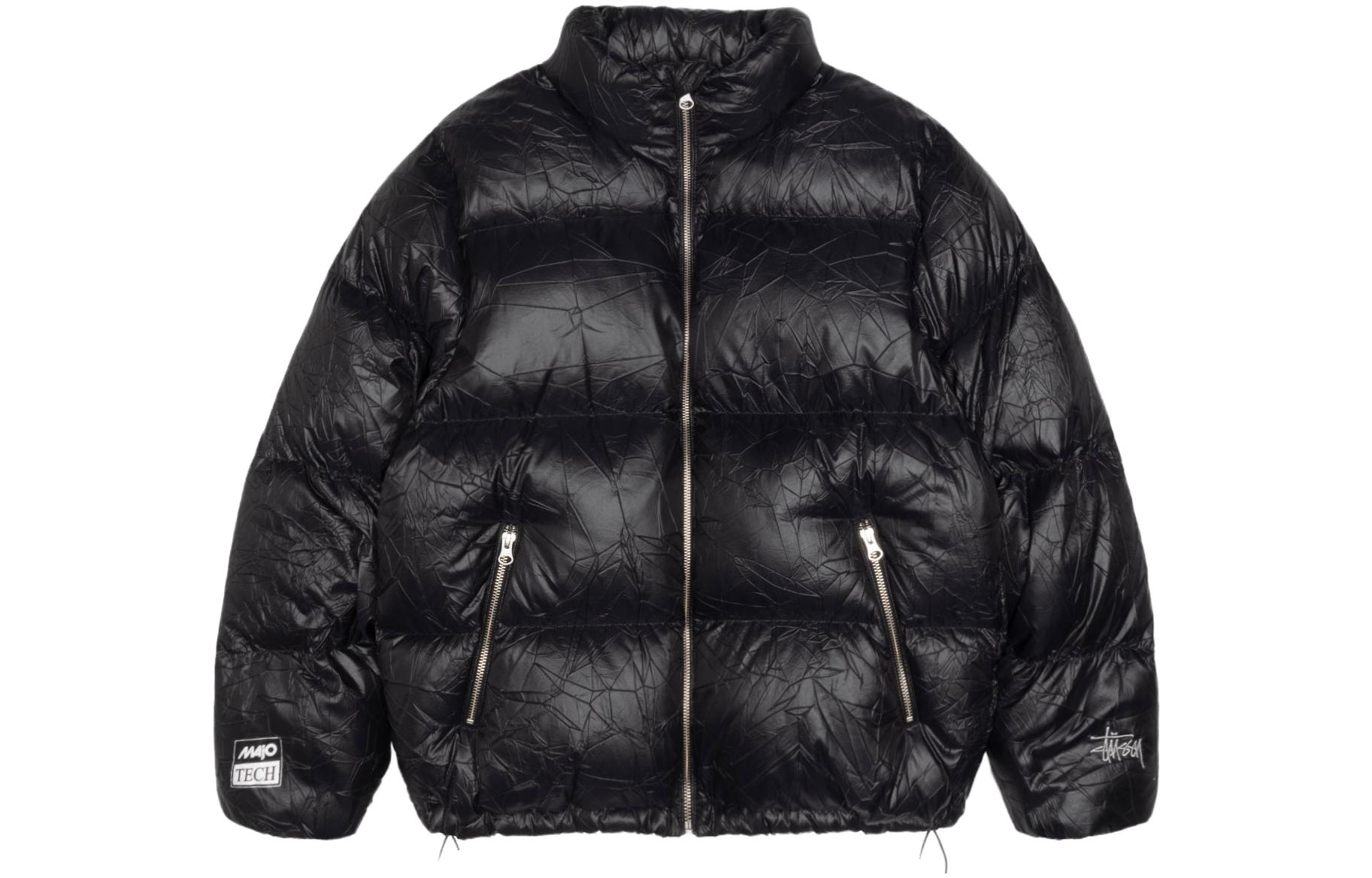 Stüssy Stussy FW23 Crinkle Design Waterproof Retro Down Jacket Unisex. 115729