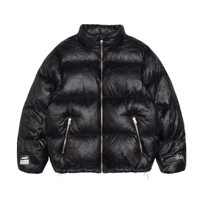 Stüssy Stussy FW23 Crinkle Design Waterproof Retro Down Jacket Unisex. 115729